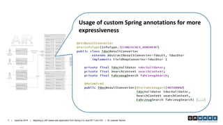 Migrating a JSF-Based Web Application from Spring 3 to Java EE 7 and ...