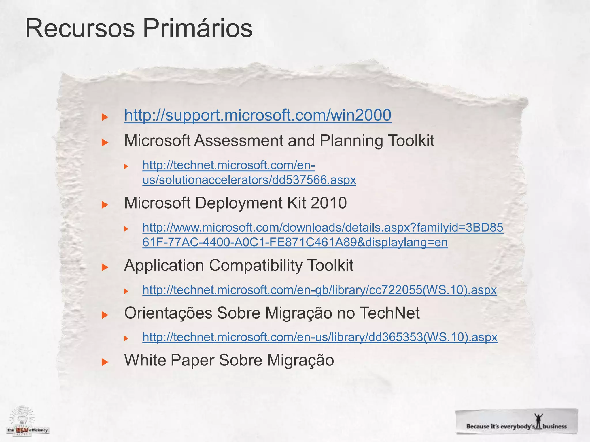 http://support.microsoft.com/win2000

  http://technet.microsoft.com/en-
  us/solutionaccelerators/dd537566.aspx


  http://www.microsoft.com/downloads/details.aspx?familyid=3BD85
  61F-77AC-4400-A0C1-FE871C461A89&displaylang=en


  http://technet.microsoft.com/en-gb/library/cc722055(WS.10).aspx


  http://technet.microsoft.com/en-us/library/dd365353(WS.10).aspx
 