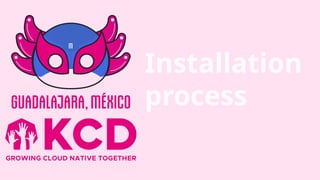 Installation
process
 