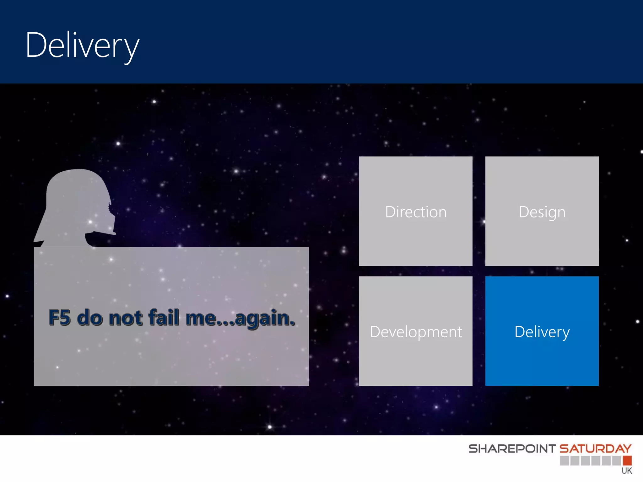 Direction    Design




Development   Delivery
 