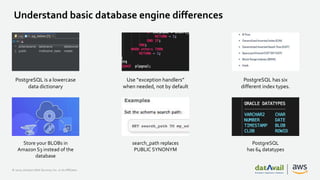 Lessons from Migrating Oracle Databases to Amazon RDS or Amazon Aurora ...