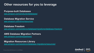 Lessons from Migrating Oracle Databases to Amazon RDS or Amazon Aurora ...
