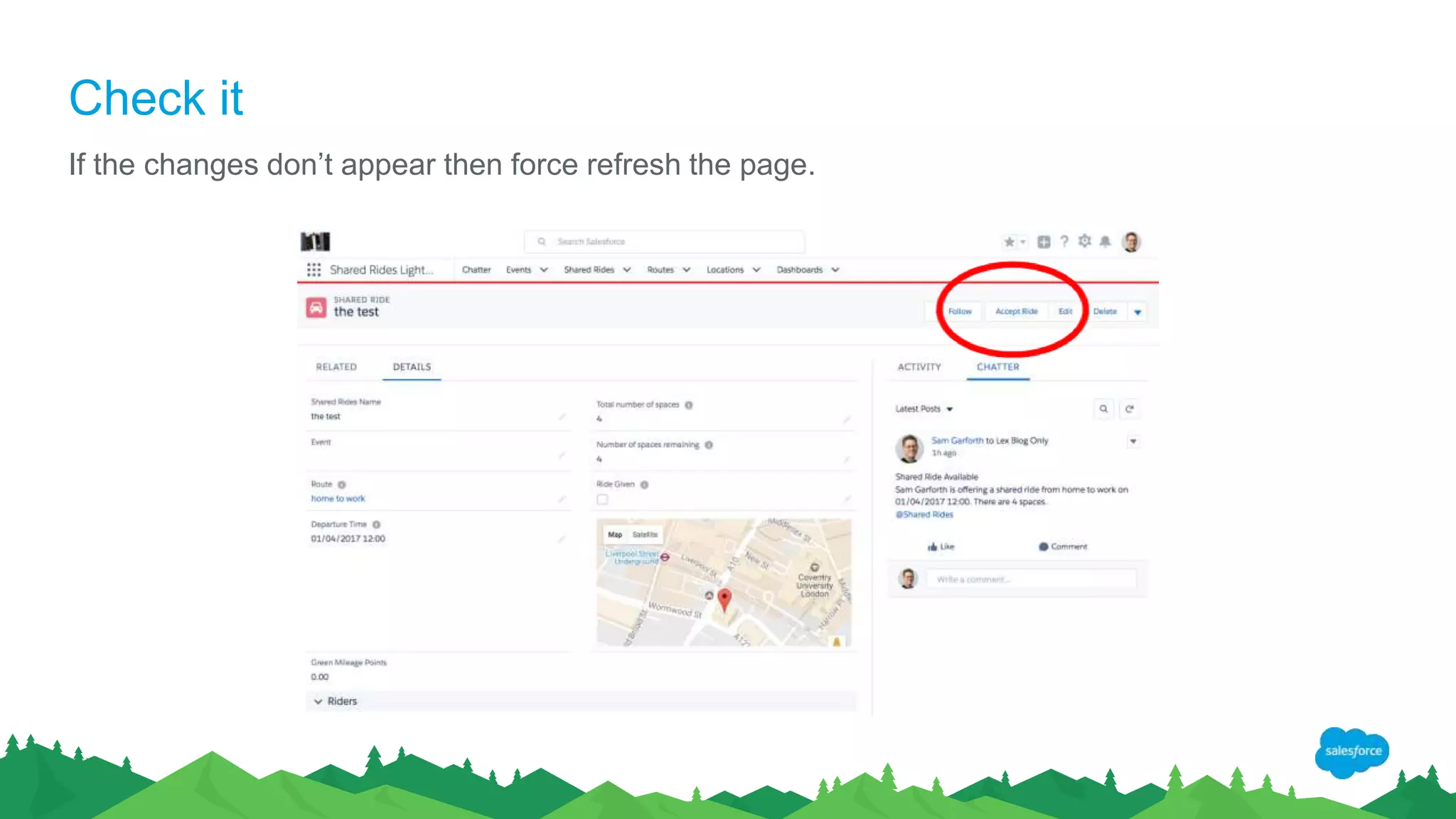 Check it
If the changes don’t appear then force refresh the page.
 