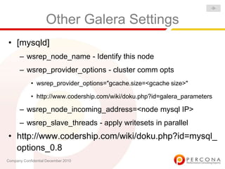 Ws Repb Migrating to XtraDB Cluster | PPTX