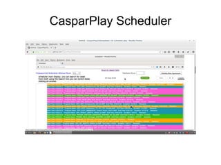 CasparPlay Scheduler
 