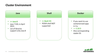 Migrating your clusters and workloads from Hadoop 2 to Hadoop 3 | PPT