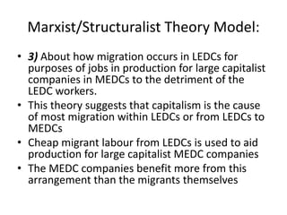 Ledc Model Migration Revision A level | PPTX
