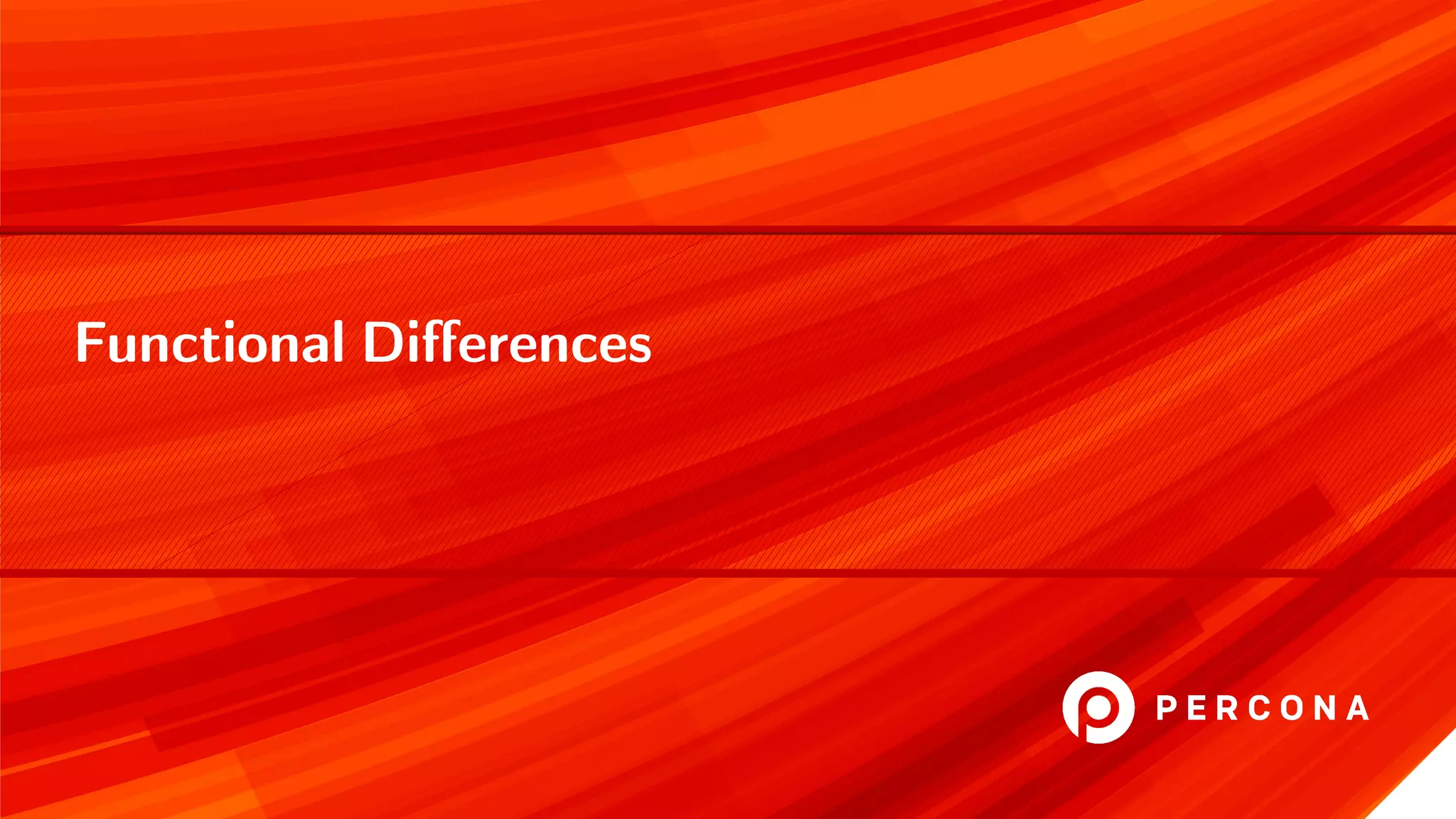 Functional Diﬀerences 