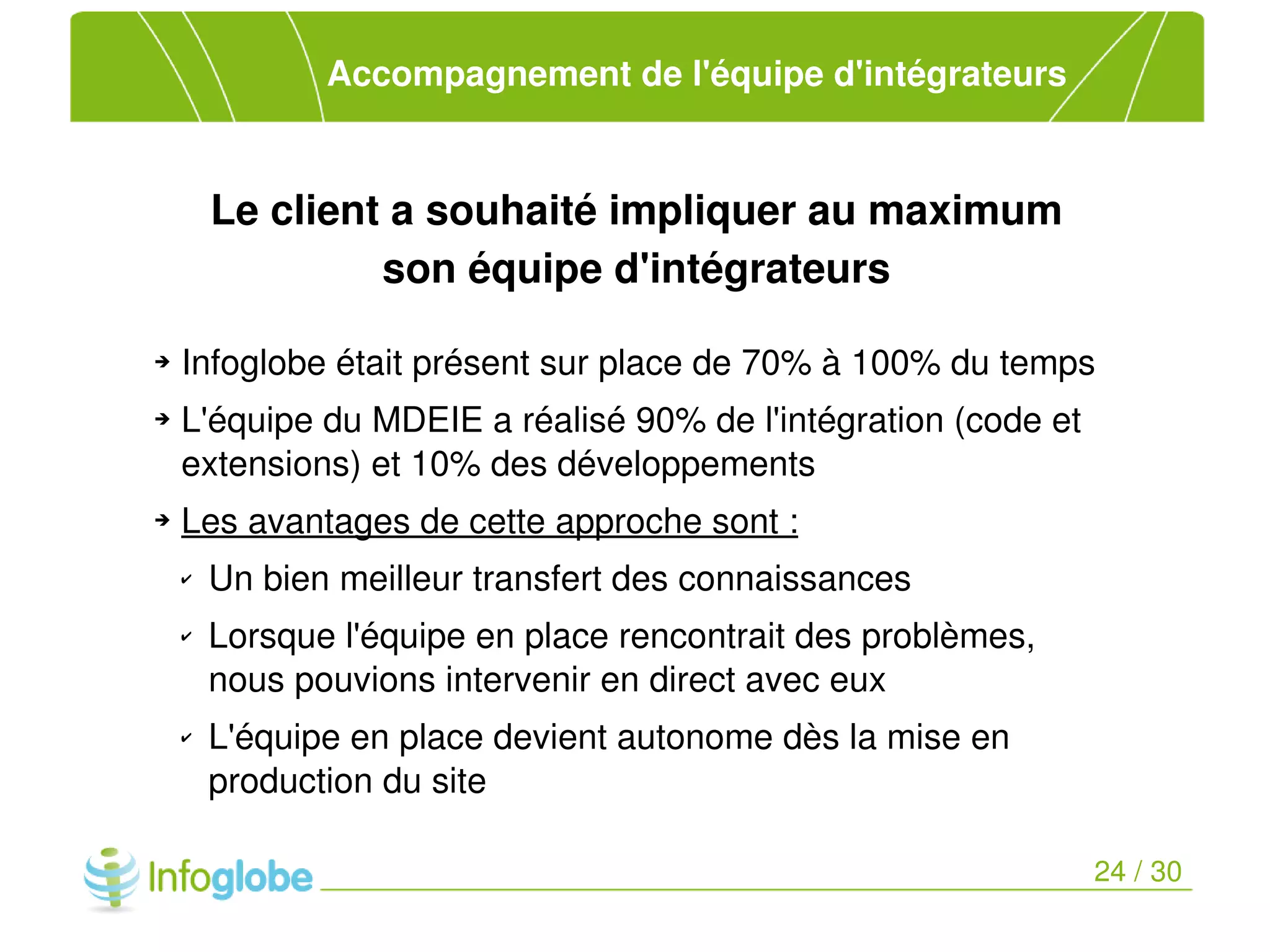 Migration du site du MDEIE vers le CMS TYPO3