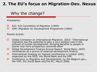 Migration and Development with African Countries. | PPT