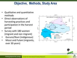 Linking migration, forest and gender in Burkina Faso