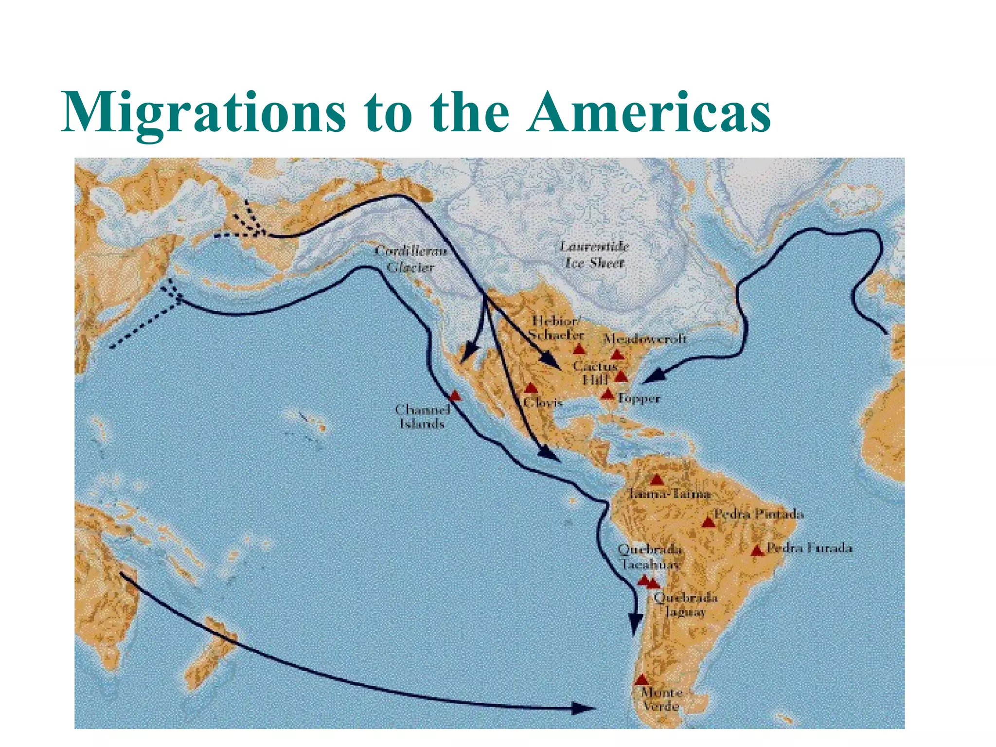 Migrations to the Americas 