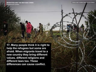 Migration and the refugee crisis - Background Context | PPTX