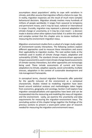 Migration environment and climate change | PDF