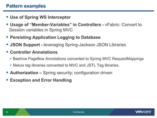 Configuration changes to move to vFabrictc Server – Cloud App Platform
