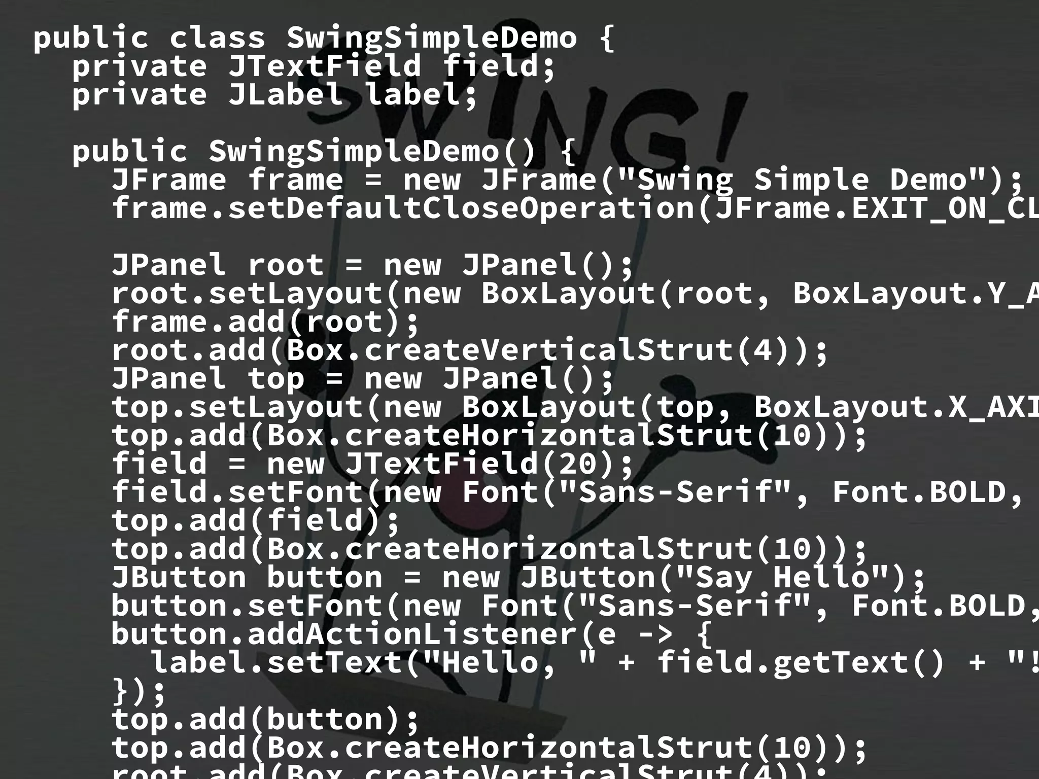 Migration from Swing to JavaFX