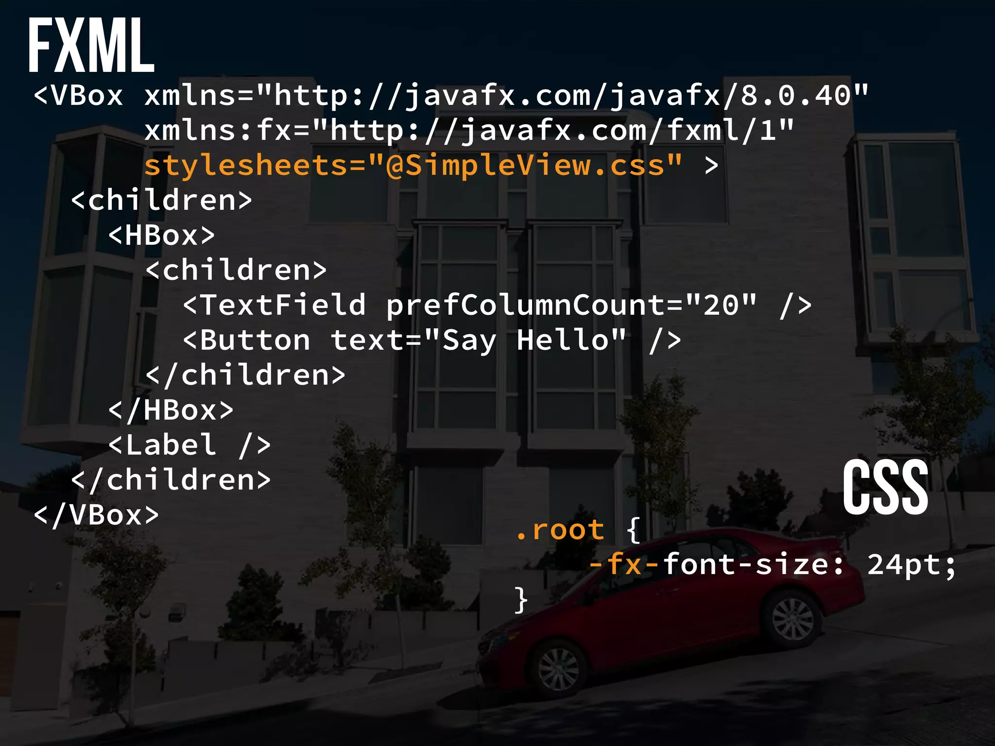 Migration from Swing to JavaFX