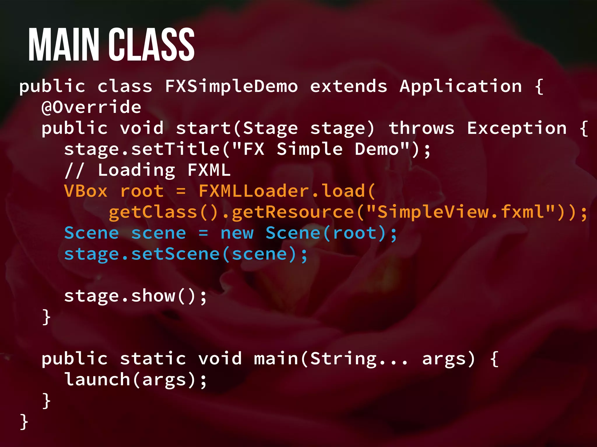 Migration from Swing to JavaFX