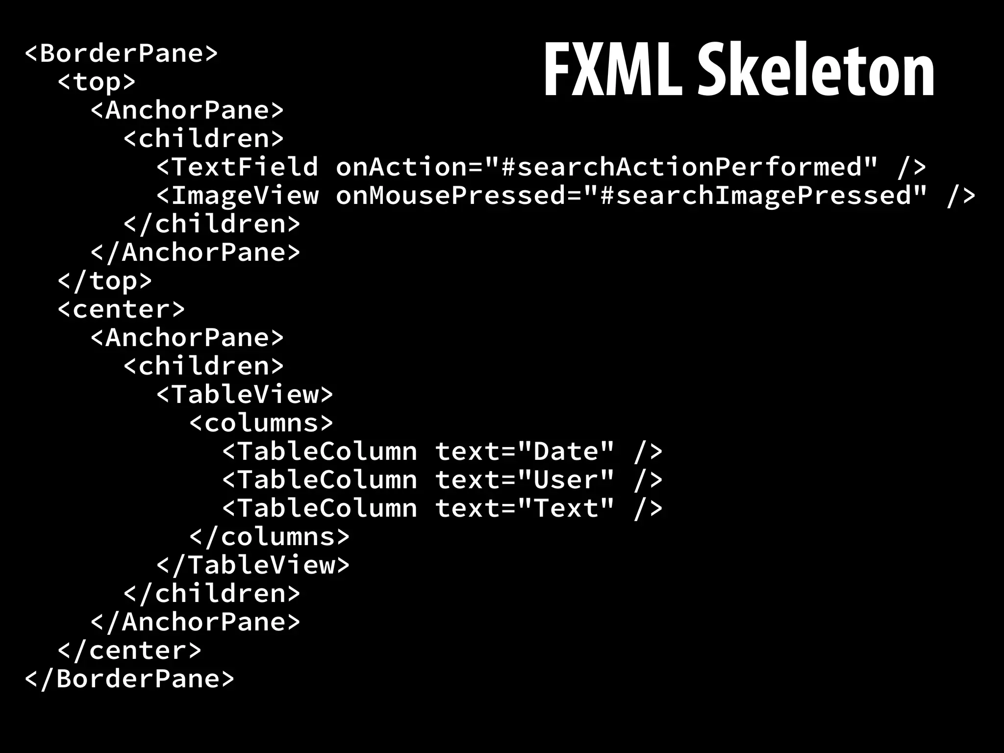 Migration from Swing to JavaFX