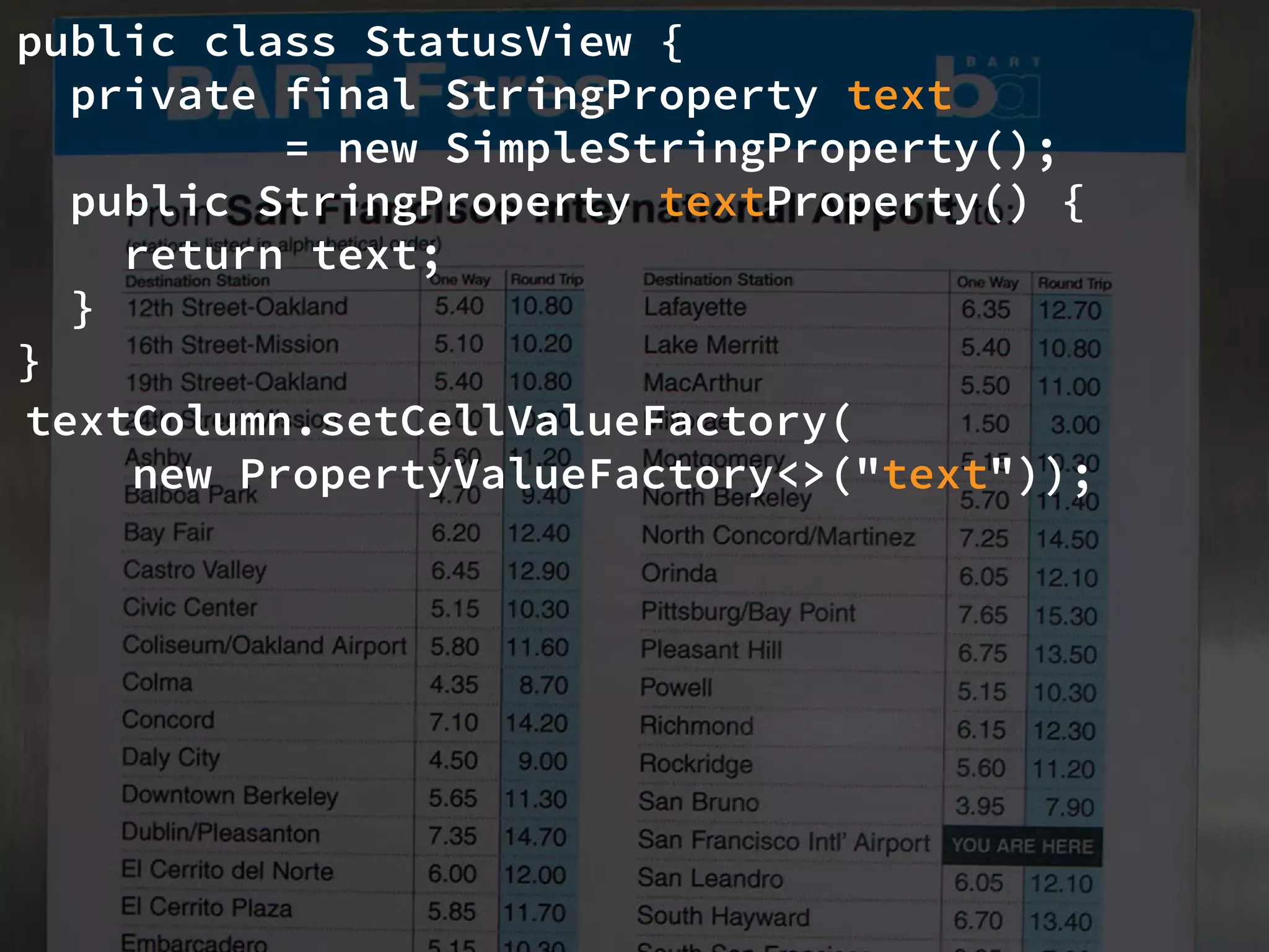 Migration from Swing to JavaFX