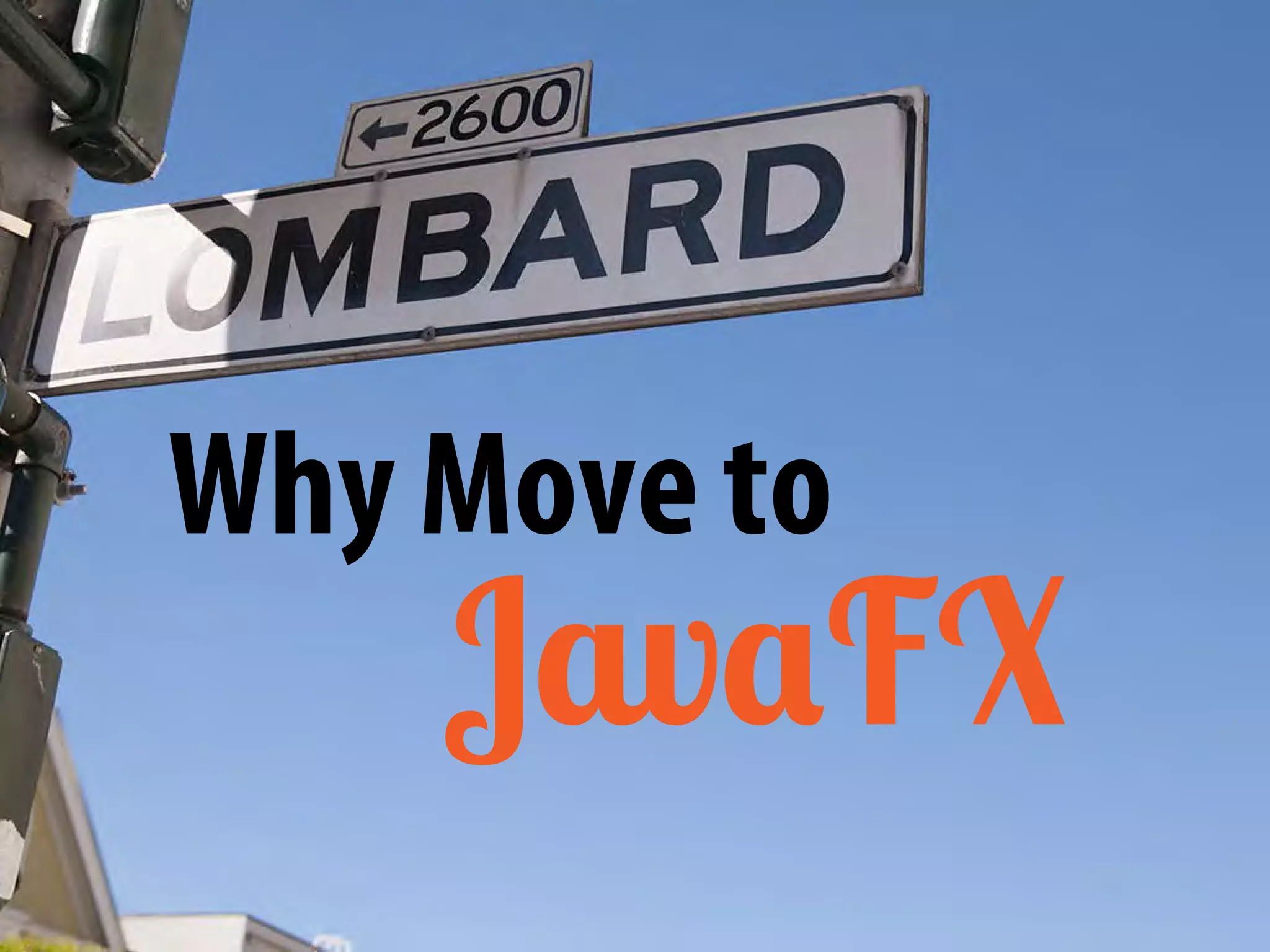 Migration from Swing to JavaFX