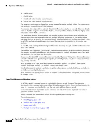 CISCO ACS 5.6 Migration Guide | PDF