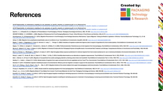 Created by:
References
 20130719applicability_of_mathematical_modelling_for_the_estimation_of_specific_migration_of_substances.pdf. (n.d.-a). Retrieved from
https://www.plasticseurope.org/application/files/8115/1722/2186/20130719applicability_of_mathematical_modelling_for_the_estimation_of_specific_migration_of_substances.pdf
 20130719applicability_of_mathematical_modelling_for_the_estimation_of_specific_migration_of_substances.pdf. (n.d.-b). Retrieved from
https://www.plasticseurope.org/application/files/8115/1722/2186/20130719applicability_of_mathematical_modelling_for_the_estimation_of_specific_migration_of_substances.pdf
 Aparicio, J. L., & Elizalde, M. (n.d.). Migration of Photoinitiators in Food Packaging: A Review. Packaging Technology and Science, 28(3), 181–203. https://doi.org/10.1002/pts.2099
 ARVANITOYANNIS, I. S., & BOSNEA, L. (2004). Migration of Substances from Food Packaging Materials to Foods. Critical Reviews in Food Science and Nutrition, 44(2), 63–76. https://doi.org/10.1080/10408690490424621
 Arvanitoyannis, I. S., & Kotsanopoulos, K. V. (2014). Migration Phenomenon in Food Packaging. Food–Package Interactions, Mechanisms, Types of Migrants, Testing and Relative Legislation—A Review. Food and Bioprocess Technology, 7(1), 21–36.
https://doi.org/10.1007/s11947-013-1106-8
 Ashby, R. (1988). Migration from polyethylene terephthalate under all conditions of use. Food Additives & Contaminants, 5(sup001), 485–492. https://doi.org/10.1080/02652038809373681
 Begley, T., Castle, L., Feigenbaum, A., Franz, R., Hinrichs, K., Lickly, T., … Piringer, O. (2005). Evaluation of migration models that might be used in support of regulations for food-contact plastics. Food Additives & Contaminants, 22(1), 73–90.
https://doi.org/10.1080/02652030400028035
 Begley, T. H., White, K., Honigfort, P., Twaroski, M. L., Neches, R., & Walker, R. A. (2005). Perfluorochemicals: Potential sources of and migration from food packaging. Food Additives & Contaminants, 22(10), 1023–1031. https://doi.org/10.1080/02652030500183474
 Bhunia, K., Sablani, S. S., Tang, J., & Rasco, B. (2013). Migration of Chemical Compounds from Packaging Polymers during Microwave, Conventional Heat Treatment, and Storage. Comprehensive Reviews in Food Science and Food Safety, 12(5), 523–545.
https://doi.org/10.1111/1541-4337.12028
 Biryol, D., Nicolas, C. I., Wambaugh, J., Phillips, K., & Isaacs, K. (2017). High-throughput dietary exposure predictions for chemical migrants from food contact substances for use in chemical prioritization. Environment International, 108, 185–194.
https://doi.org/10.1016/j.envint.2017.08.004
 Bodai, Z., Jakab, P. P., Novák, M., Nyiri, Z., Szabó, B. S., Rikker, T., & Eke, Z. (2016). Solubility determination as an alternative to migration measurements. Food Additives & Contaminants: Part A, 33(3), 574–581. https://doi.org/10.1080/19440049.2016.1142676
 Bott, J., Störmer, A., & Franz, R. (2014). Migration of nanoparticles from plastic packaging materials containing carbon black into foodstuffs. Food Additives & Contaminants: Part A, 31(10), 1769–1782. https://doi.org/10.1080/19440049.2014.952786
 Bradley, E. L., Castle, L., & Speck, D. R. (2014). Model studies of migration from paper and board into fruit and vegetables and into TenaxTM as a food simulant. Food Additives & Contaminants: Part A, 31(7), 1301–1309. https://doi.org/10.1080/19440049.2014.914633
 Brandsch, R. (2017). Probabilistic migration modelling focused on functional barrier efficiency and low migration concepts in support of risk assessment. Food Additives & Contaminants: Part A, 34(10), 1743–1766. https://doi.org/10.1080/19440049.2017.1339235
 Cai, H., Ji, S., Zhang, J., Tao, G., Peng, C., Hou, R., … Wan, X. (2017). Migration kinetics of four photo-initiators from paper food packaging to solid food simulants. Food Additives & Contaminants: Part A, 34(9), 1632–1642.
https://doi.org/10.1080/19440049.2017.1331470
 Chung, D., Papadakis, S. E., & Yam, K. L. (2002). Simple models for assessing migration from food-packaging films. Food Additives & Contaminants, 19(6), 611–617. https://doi.org/10.1080/02652030210126389
 Dong, Z., Lu, L., & Liu, Z. (2015). Migration Model of Toxic Metals from Ceramic Food Contact Materials into Acid Food. Packaging Technology and Science, 28(6), 545–556. https://doi.org/10.1002/pts.2122
 Ernstoff, A. S., Fantke, P., Huang, L., & Jolliet, O. (2017a). High-throughput migration modelling for estimating exposure to chemicals in food packaging in screening and prioritization tools. Food and Chemical Toxicology, 109, 428–438.
https://doi.org/10.1016/j.fct.2017.09.024
 Ernstoff, A. S., Fantke, P., Huang, L., & Jolliet, O. (2017b). High-throughput migration modelling for estimating exposure to chemicals in food packaging in screening and prioritization tools. Food and Chemical Toxicology, 109, 428–438.
https://doi.org/10.1016/j.fct.2017.09.024
© INSTITUTE OF FOOD TECHNOLOGISTS | ALL RIGHTS RESERVED15
 
