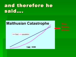 and therefore he said…. War, famine, disease. 