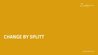 sogehtsoftware.de
CHANGE BY SPLITT
 