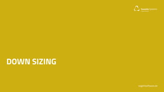 sogehtsoftware.de
DOWN SIZING
 