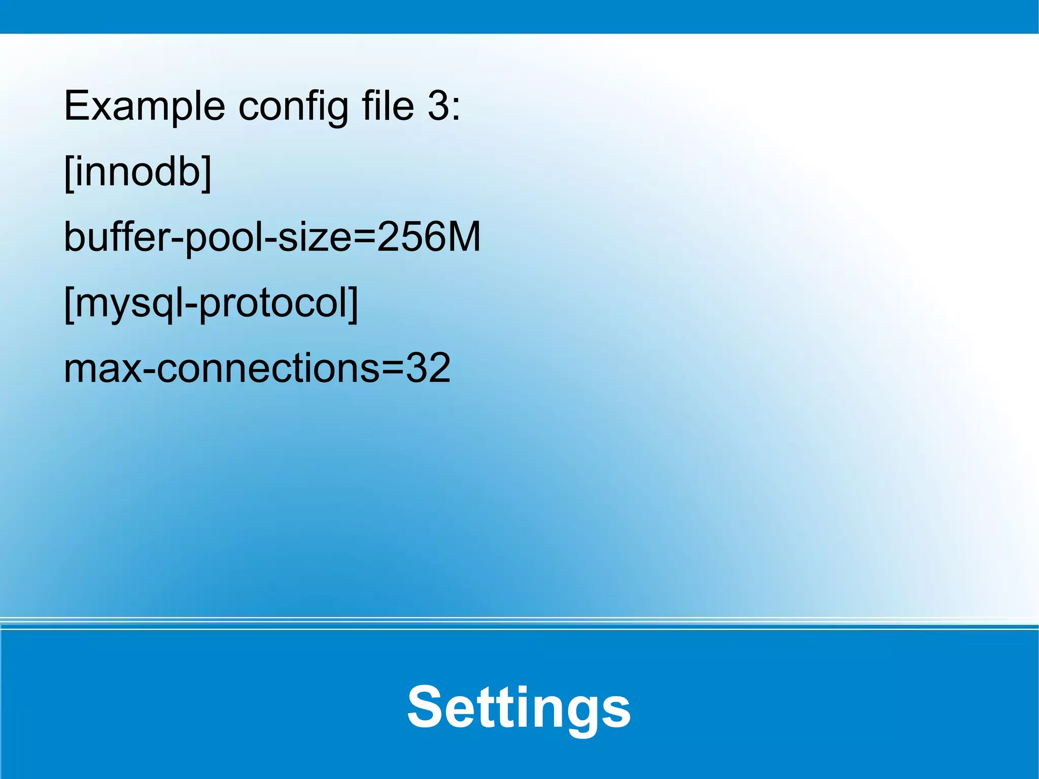 Memory/Heap (as a main table) 