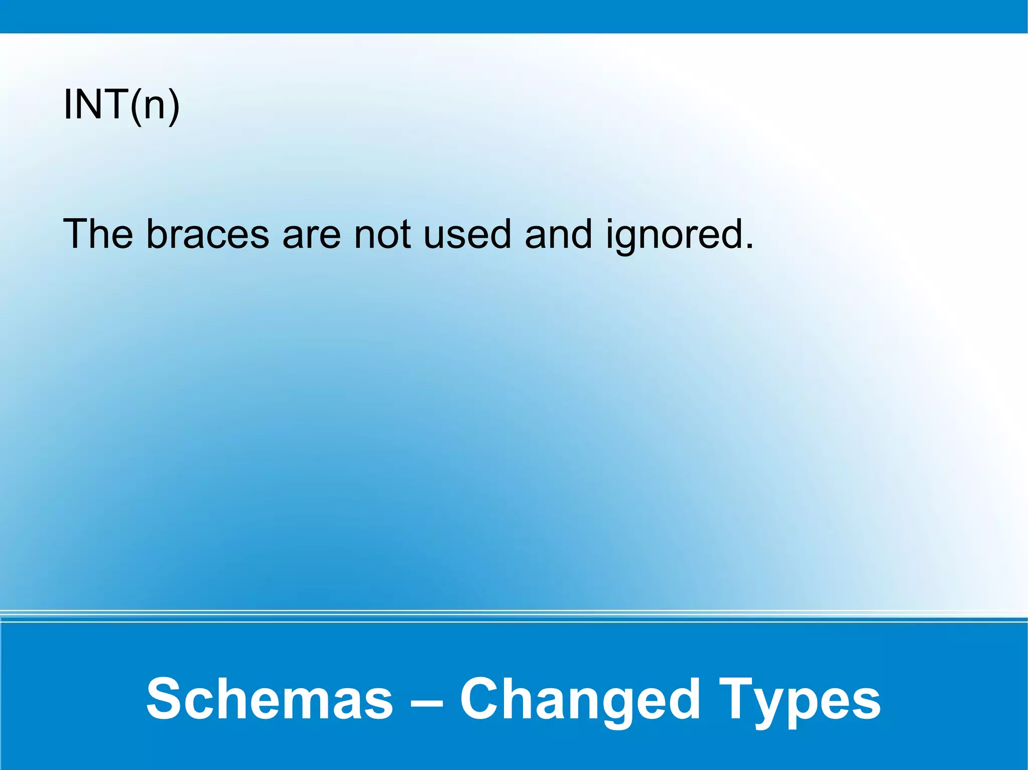 Settings Example config file 1: user=test max-heap-table-size=32M 