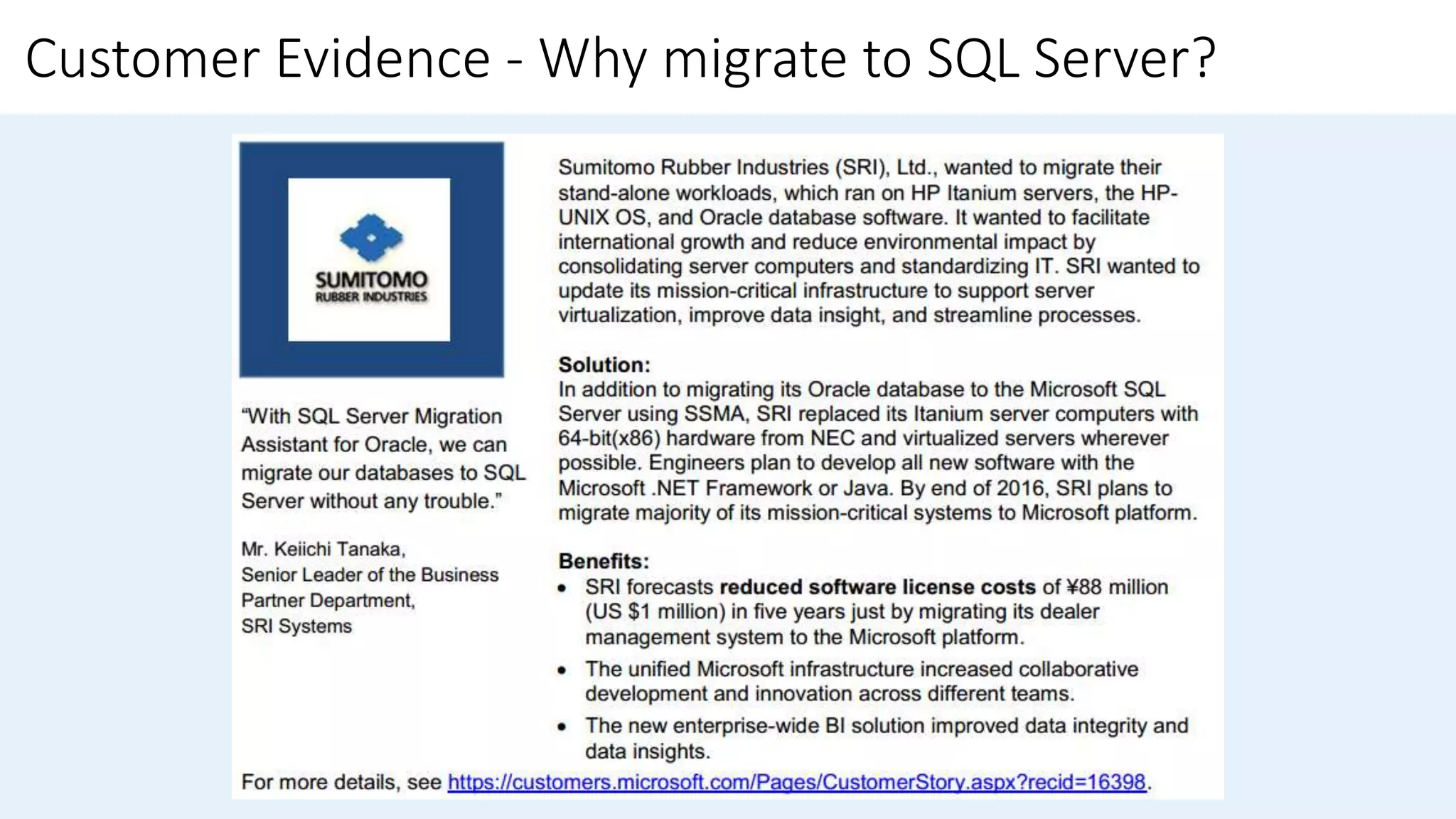 Migration to Modern SQL Server Platform | PPT