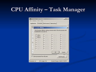 CPU Affinity – Task Manager 