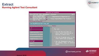 Extract
Running Agilent Test Consultant
 