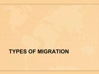 Types of Migration