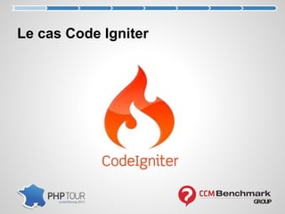 Le cas Code Igniter
 