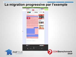 La migration progressive par l’exemple
 