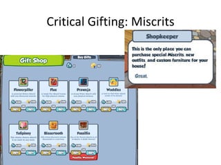 Critical Gifting: Miscrits 