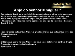 moisésE apareceu - lhe o anjo do Senhor em uma chama de fogo do meio duma sarça. Moisés olhou, e eis que a sarça ardia no fogo, e a sarça não se consumia...Ex. 3:2 Disse mais: Eu sou o Deus de teu pai, o Deus de Abraão, o Deus de Isaque, e o Deus de Jacó. E Moisés escondeu o rosto, porque temeu olhar para Deus.Ex. 3:6