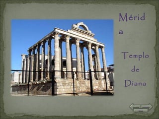 Templo de Diana Mérida 