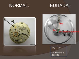 NORMAL:   EDITADA:


                  R=3


           R=1
                 D= menor a 4 (R1+ R2




          R=3    R=1

          D= menor a 4
          (R1+ R2)
 