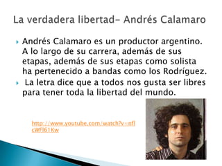 CANCIONES SOBRE LA LIBERTAD