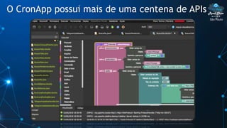 São Paulo
O CronApp possui mais de uma centena de APIs
 