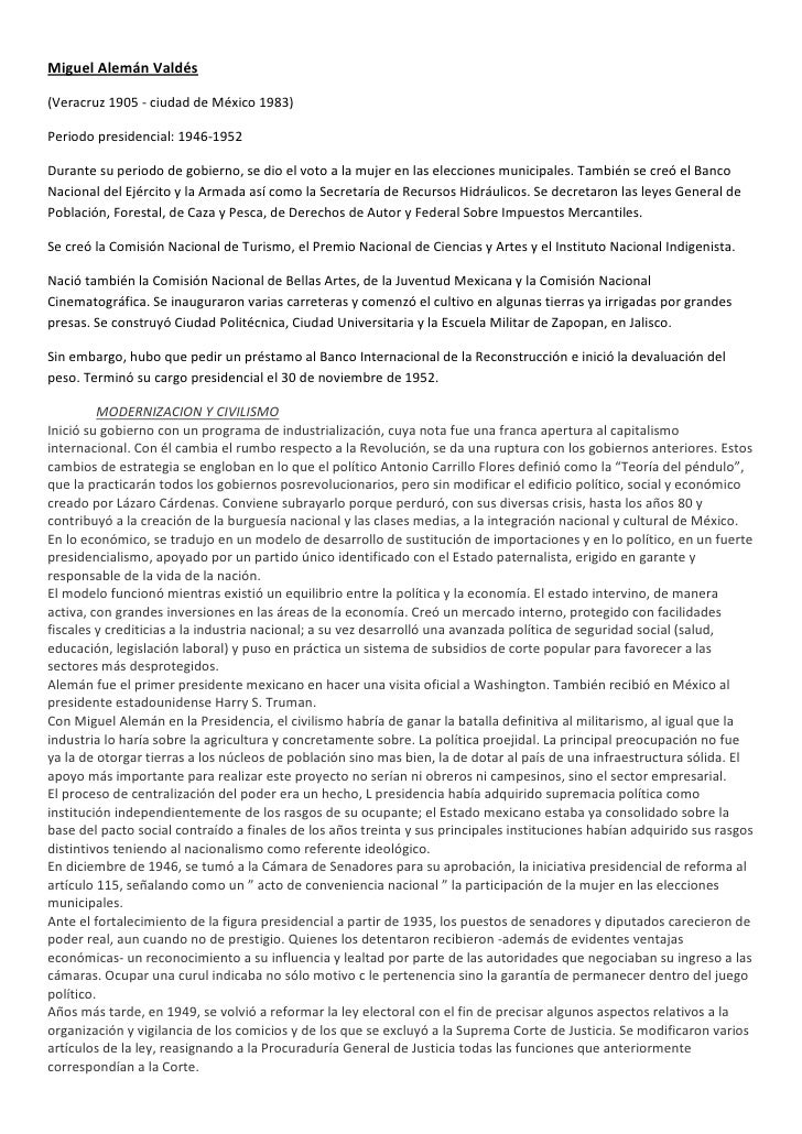 Miguel alemán valdés