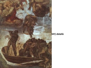 El Juicio Final (1536-1541) detalle 