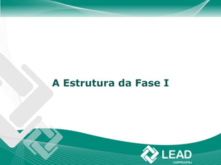 A Estrutura da Fase I
 