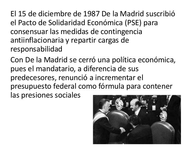 Devaluaciones en el periodo de Miguel de la madrid