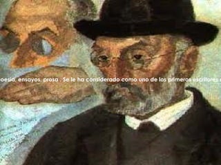 España en el Siglo XX En esta etapa el país experimentó numerosos cambios, debido a la inestabilidad política, las tensiones sociales y la crisis económica. Generación del 98 Tuvo lugar durante el primer tercio del S.XX, periodo conocido como la edad de plata de la cultura española. Los escritores más destacados durante este periodo compartían una serie de características comunes: Idealismo  
