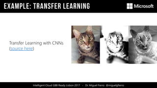 Intelligent Cloud GBB Ready Lisbon 2017 - Dr. Miguel Fierro @miguelgfierro
Transfer Learning with CNNs
(source here)
 